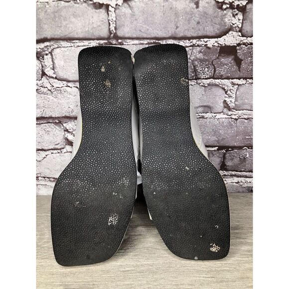 Bagnoli & Bonifacio Ivory Leather Strap Wedge Sandals Women Sz 40EU/9.5M US - Picture 14 of 16